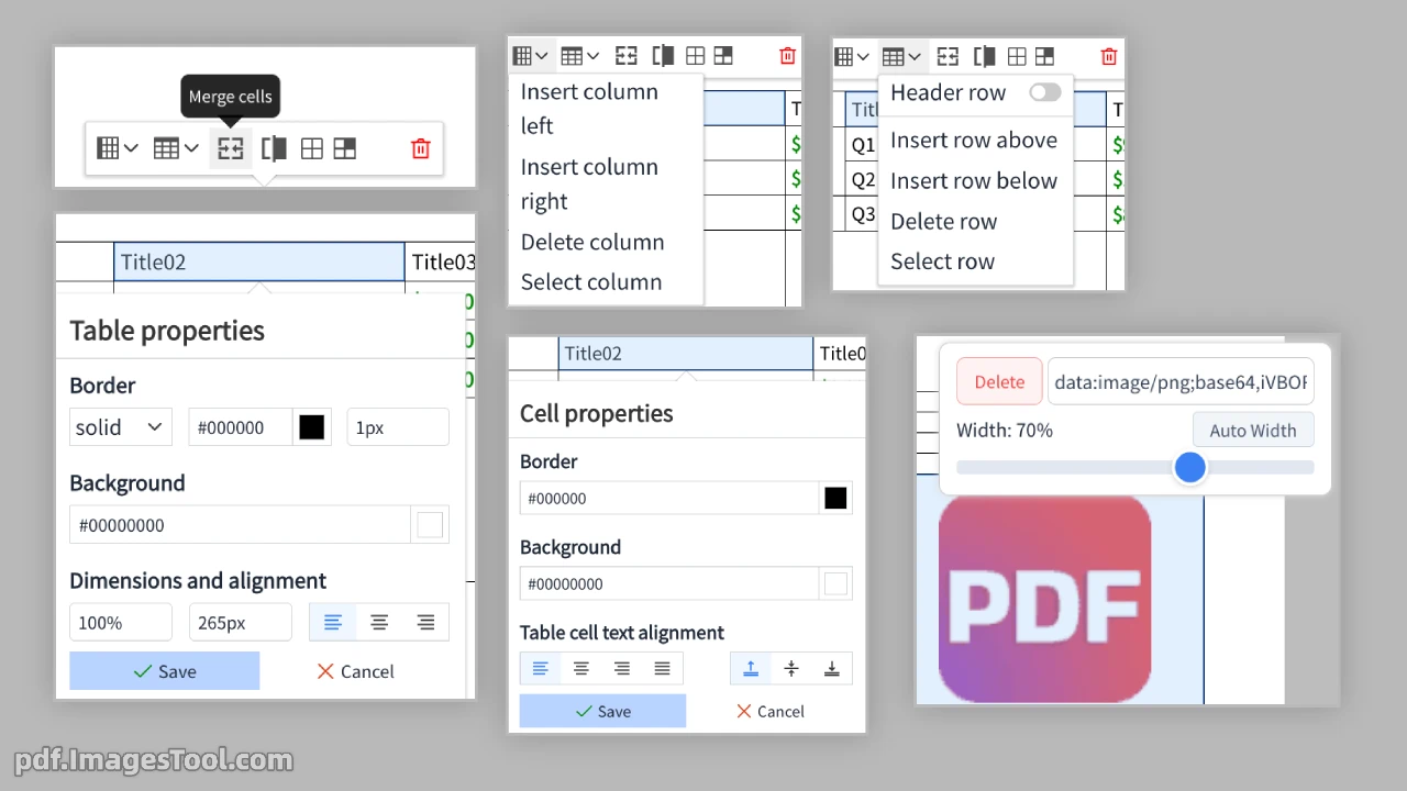Structured Data Table Engine