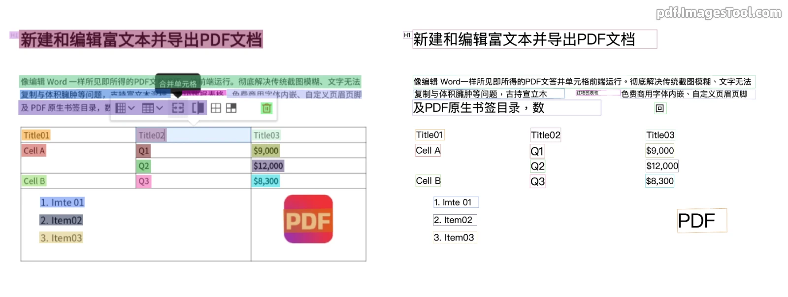 简体中文扫描型PDF OCR演示