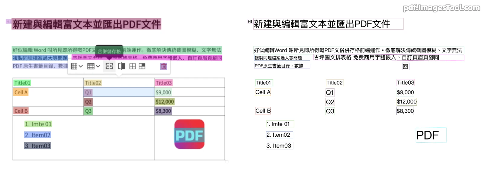 繁體中文掃描型PDF OCR示範