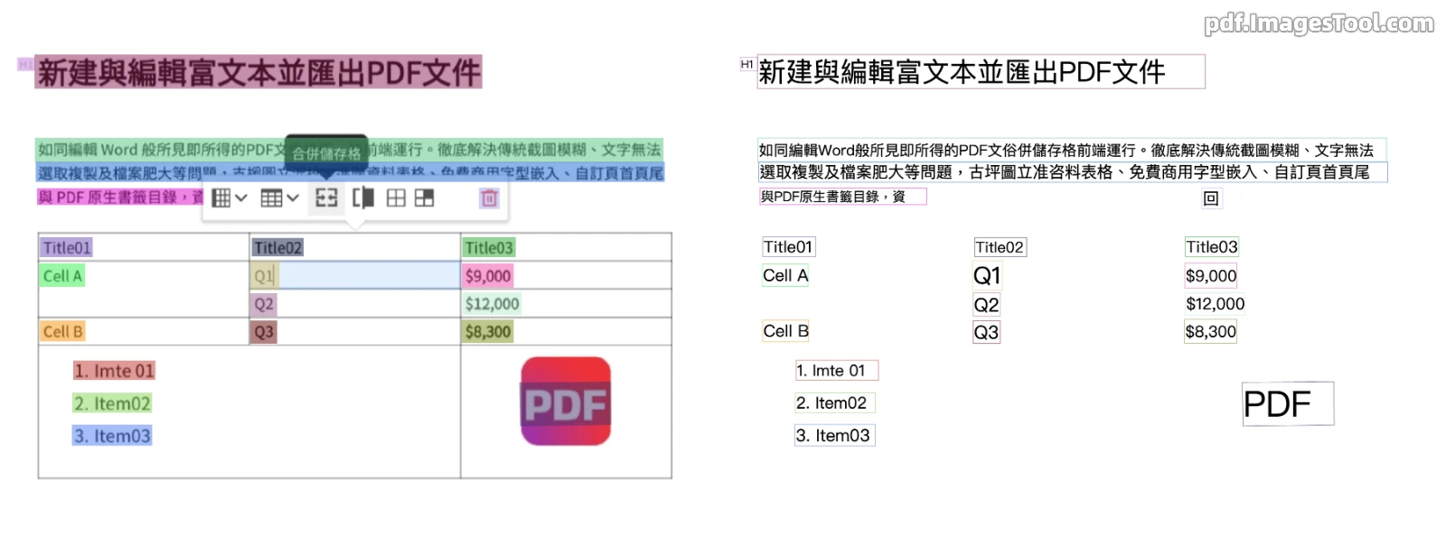 繁體中文掃描型PDF OCR演示