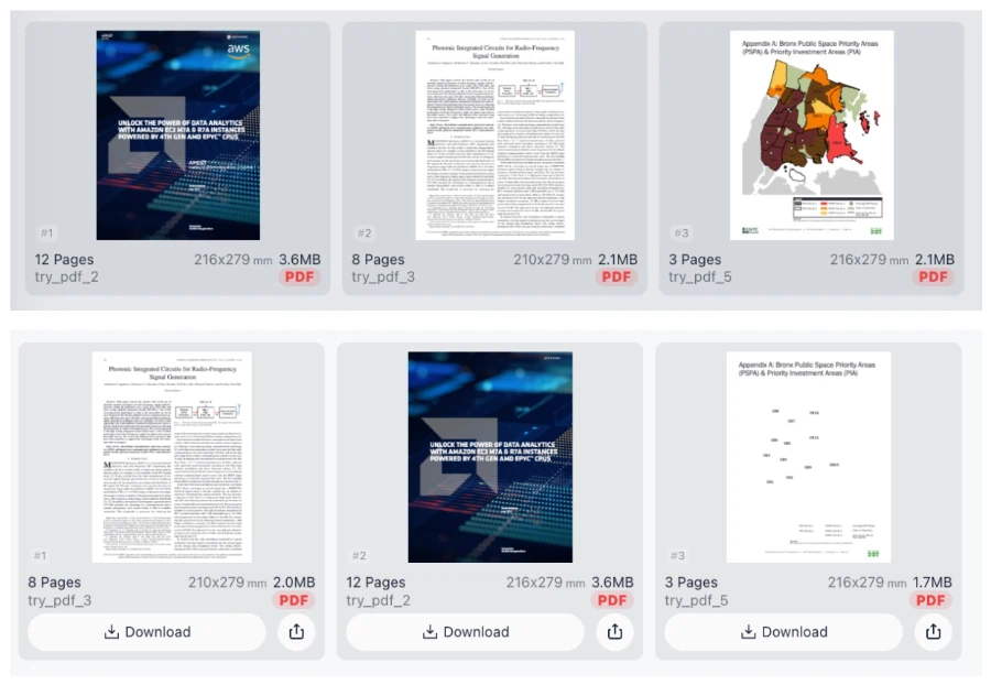 Remover caminhos vetoriais e camadas de conteúdo de PDF